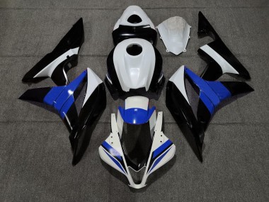 Nero Bianco & Blu 07-08 Honda CBR600RR Carene Moto