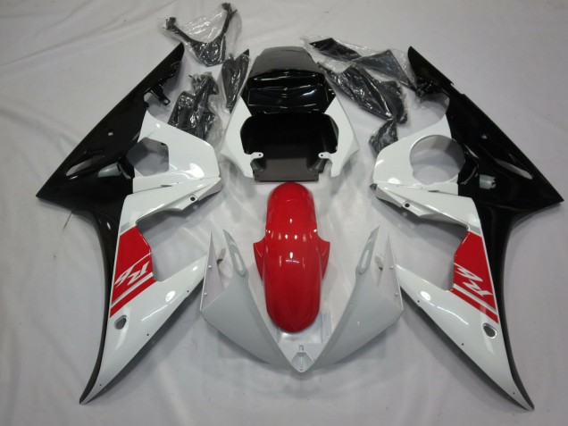 Nero Bianco & Rosso 05 Yamaha R6 Carene Moto Nero Bianco & Rosso 05 Yamaha R6 Carene Moto