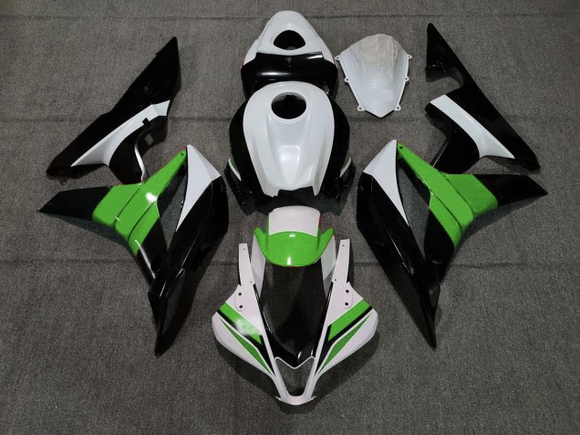 Nero Bianco & Verde 07-08 Honda CBR600RR Carene Moto Nero Bianco & Verde 07-08 Honda CBR600RR Carene Moto