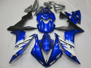 Nero Blu & Bianco 04-06 Yamaha R1 Carene Moto