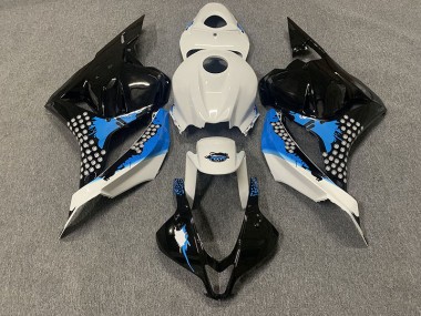Nero Blu & Bianco 09-12 Honda CBR600RR Carene Moto