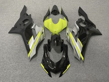 Nero Con Giallo Floro 17-21 Yamaha R6 Carene Moto