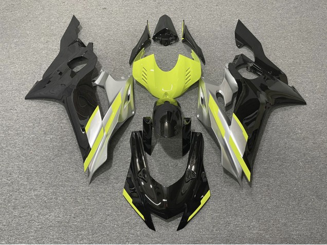Nero Con Giallo Floro 17-21 Yamaha R6 Carene Moto Nero Con Giallo Floro 17-21 Yamaha R6 Carene Moto