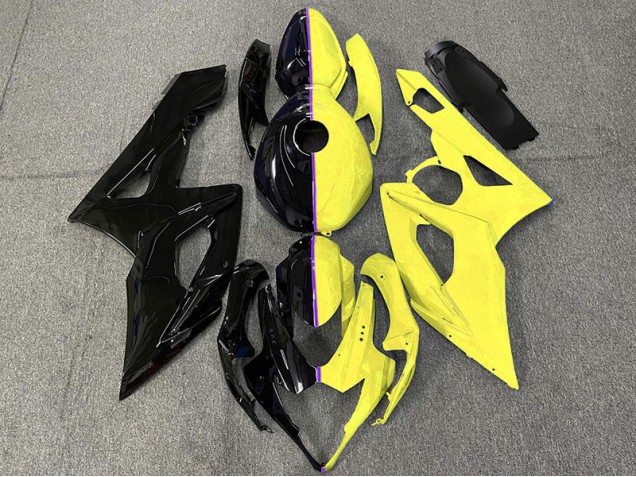 Nero & Giallo 05-06 Suzuki GSXR 1000 Carene Moto Nero & Giallo 05-06 Suzuki GSXR 1000 Carene Moto
