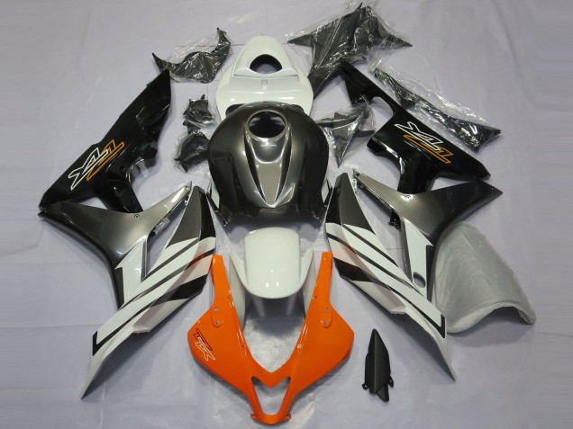 Nero Grigio & Arancione 07-08 Honda CBR600RR Carene Moto Nero Grigio & Arancione 07-08 Honda CBR600RR Carene Moto