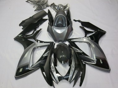 Nero Grigio Speciale 06-07 Suzuki GSXR 600-750 Carene Moto