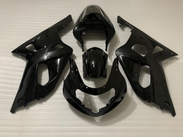 Nero Lucido 01-03 Suzuki GSXR 600-750 Carene Moto Nero Lucido 01-03 Suzuki GSXR 600-750 Carene Moto