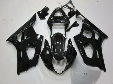 Nero Lucido 03-04 Suzuki GSXR 1000 Carene Moto