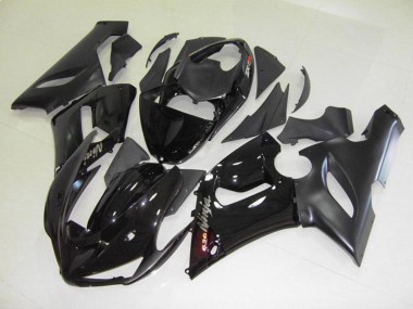 Nero Lucido 05-06 Kawasaki ZX6R Carene Moto