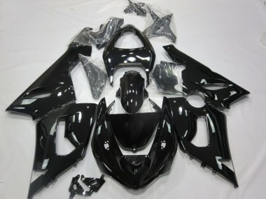 Nero Lucido 05-06 Kawasaki ZX6R Carene Moto