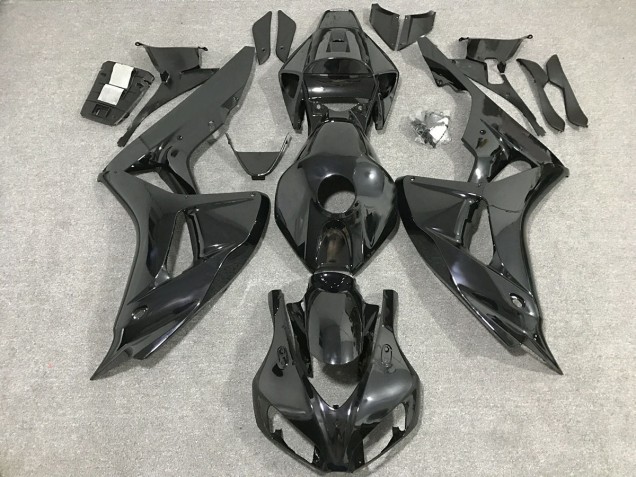 Nero Lucido 06-07 Honda CBR1000RR Carene Moto Nero Lucido 06-07 Honda CBR1000RR Carene Moto