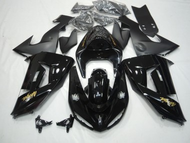 Nero Lucido 06-07 Kawasaki ZX10R Carene Moto