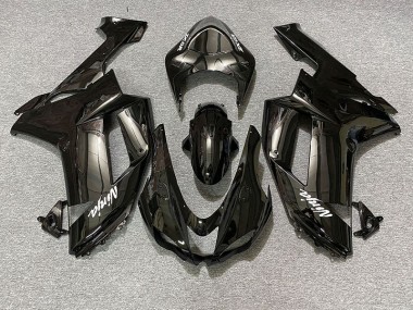 Nero Lucido 07-08 Kawasaki ZX6R Carene Moto