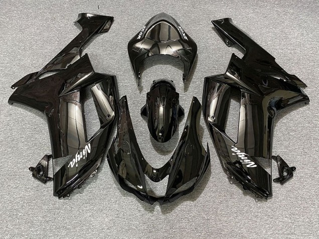 Nero Lucido 07-08 Kawasaki ZX6R Carene Moto Nero Lucido 07-08 Kawasaki ZX6R Carene Moto