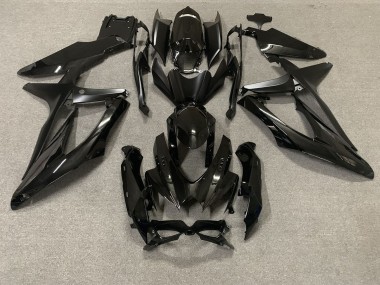 Nero Lucido 08-10 Suzuki GSXR 600-750 Carene Moto