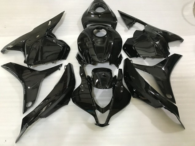 Nero Lucido 09-12 Honda CBR600RR Carene Moto Nero Lucido 09-12 Honda CBR600RR Carene Moto