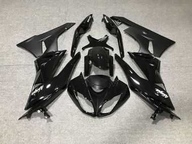 Nero Lucido 09-12 Kawasaki ZX6R Carene Moto