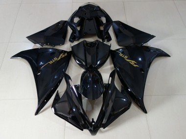 Nero Lucido 12-14 Yamaha R1 Carene Moto