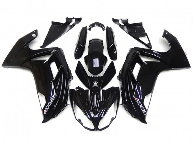 Nero Lucido 12-16 Kawasaki Ninja 650R Carene Moto Nero Lucido 12-16 Kawasaki Ninja 650R Carene Moto
