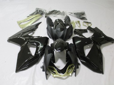 Nero Lucido Argento Opaco 09-16 Suzuki GSXR 1000 Carene Moto