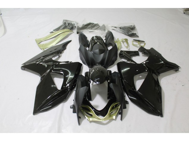 Nero Lucido Argento Opaco 09-16 Suzuki GSXR 1000 Carene Moto