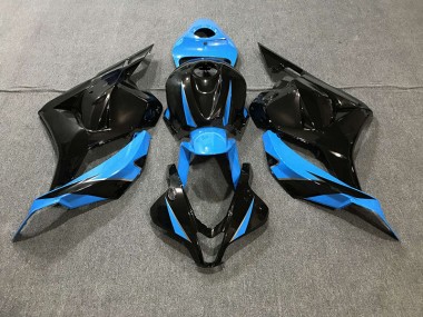 Nero Lucido & Azzurro Cielo 09-12 Honda CBR600RR Carene Moto