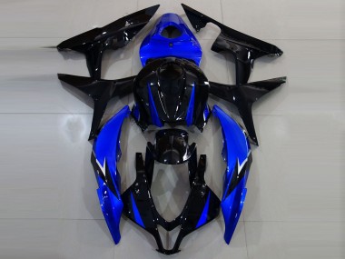 Nero Lucido & Blu 07-08 Honda CBR600RR Carene Moto