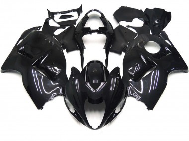 Nero Lucido Normale 97-07 Suzuki GSXR 1300 Carene Moto