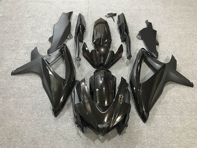 Nero Lucido/Opaco 08-10 Suzuki GSXR 600-750 Carene Moto Nero Lucido/Opaco 08-10 Suzuki GSXR 600-750 Carene Moto