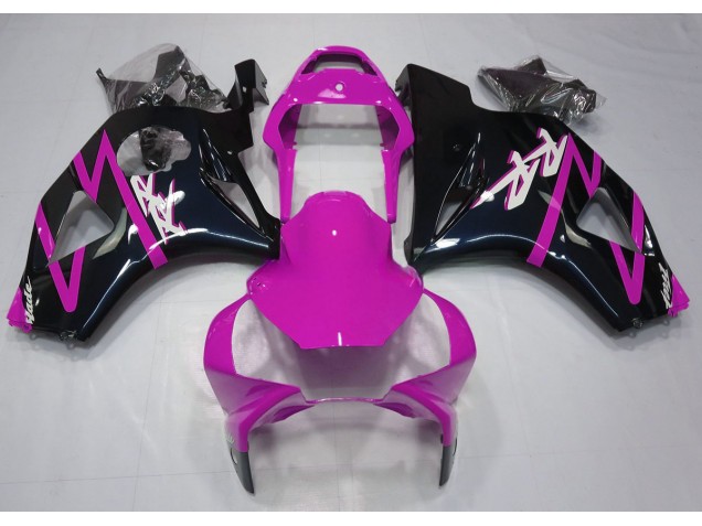 Nero Lucido & Rosa 02-03 Honda CBR954RR Carene Moto Nero Lucido & Rosa 02-03 Honda CBR954RR Carene Moto