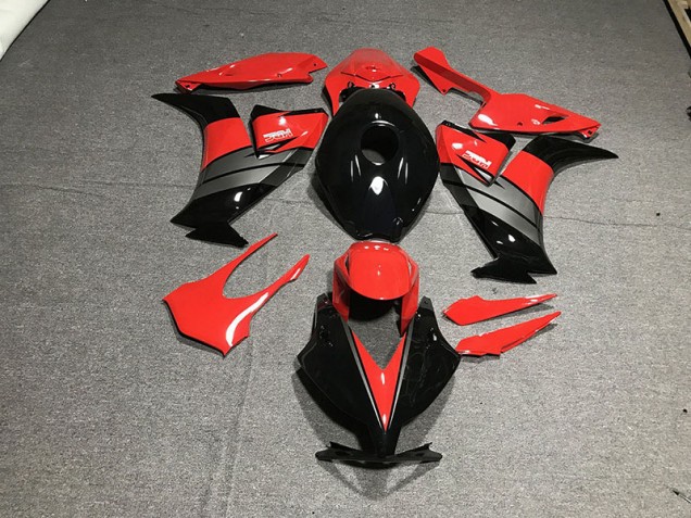 Nero Lucido Rosso/Grigio 12-16 Honda CBR1000RR Carene Moto Nero Lucido Rosso/Grigio 12-16 Honda CBR1000RR Carene Moto