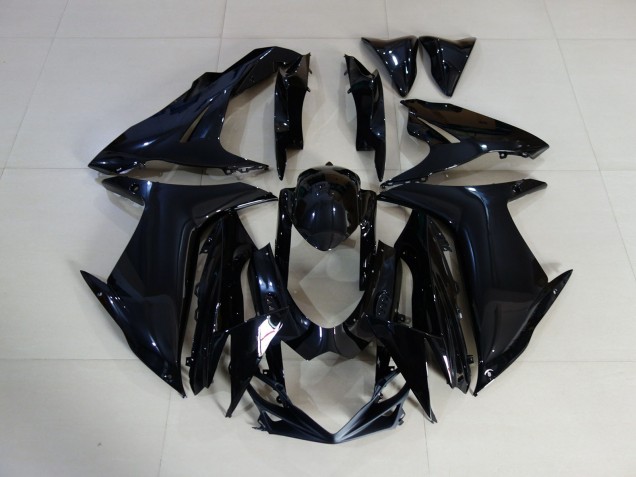 Nero Lucido Semplice 11-24 Suzuki GSXR 600-750 Carene Moto Nero Lucido Semplice 11-24 Suzuki GSXR 600-750 Carene Moto
