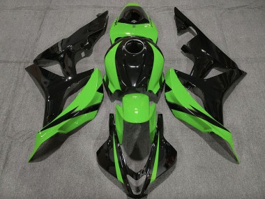 Nero Lucido & Verde 07-08 Honda CBR600RR Carene Moto