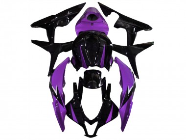 Nero Lucido & Viola 07-08 Honda CBR600RR Carene Moto