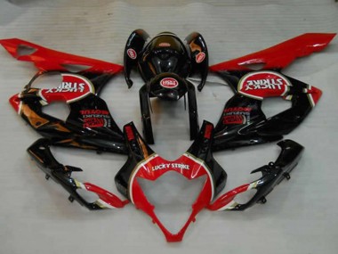 Nero Lucky Strike 05-06 Suzuki GSXR 1000 Carene Moto