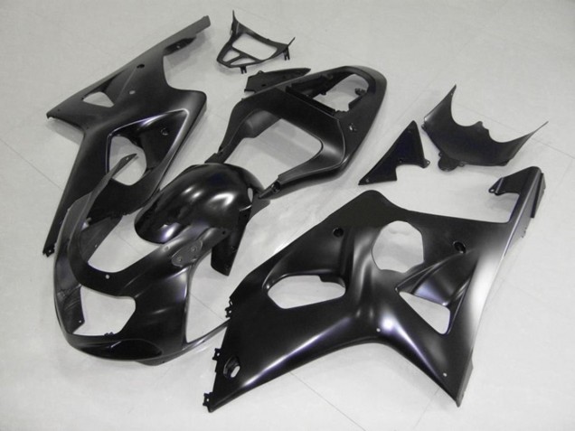Nero Opaco 00-02 Suzuki GSXR 1000 Carene Moto Nero Opaco 00-02 Suzuki GSXR 1000 Carene Moto