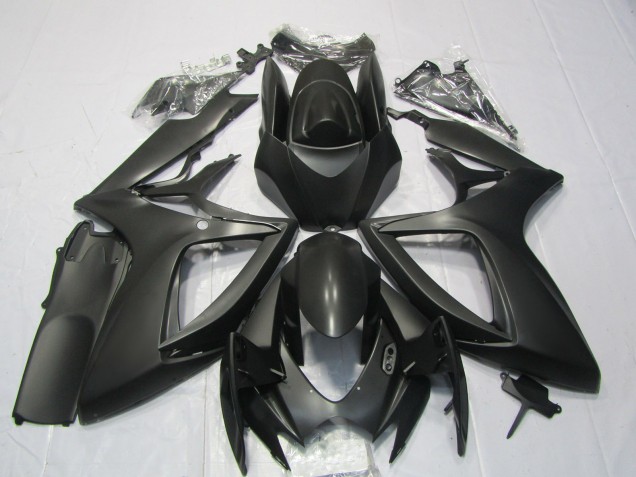 Nero Opaco 06-07 Suzuki GSXR 600-750 Carene Moto Nero Opaco 06-07 Suzuki GSXR 600-750 Carene Moto