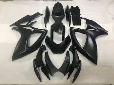Nero Opaco 06-07 Suzuki GSXR 600-750 Carene Moto