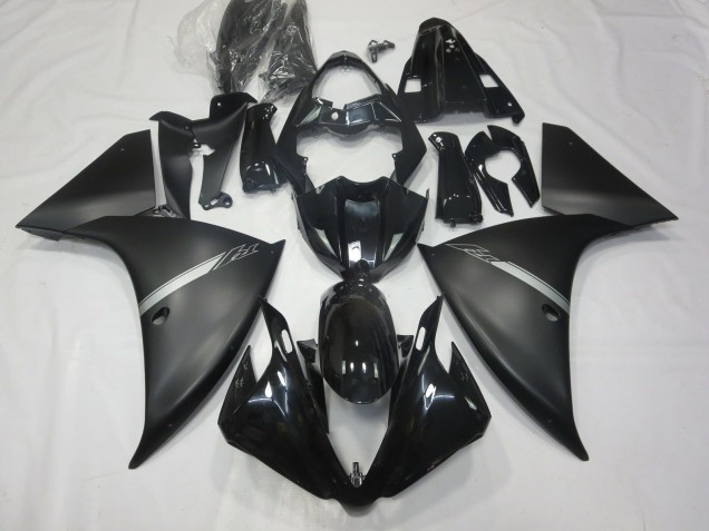 Nero Opaco 12-14 Yamaha R1 Carene Moto