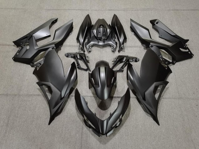 Nero Opaco 18-23 Kawasaki Ninja 400 Carene Moto Nero Opaco 18-23 Kawasaki Ninja 400 Carene Moto