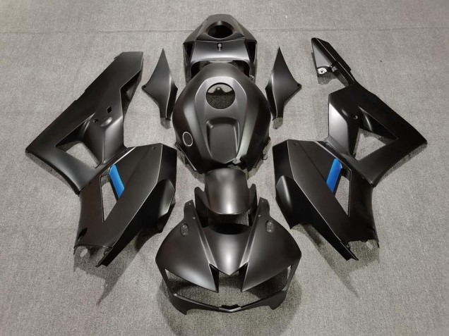 Nero Opaco & Azzurro 13-23 Honda CBR600RR Carene Moto