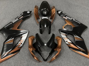 Nero Opaco & Bronzo 05-06 Suzuki GSXR 1000 Carene Moto