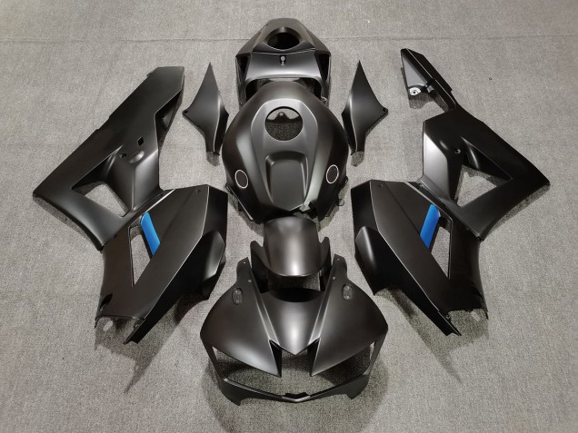 Nero Opaco Con Blu 13-23 Honda CBR600RR Carene Moto