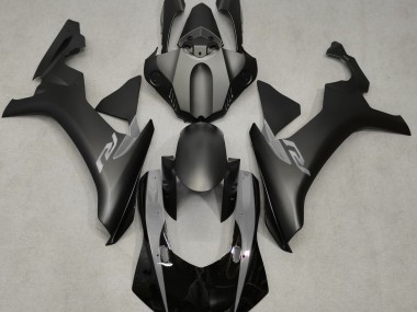 Nero Opaco & Grigio 15-19 Yamaha R1 Carene Moto