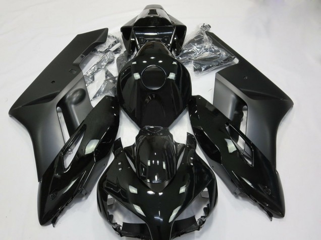Nero Opaco & Lucido 04-05 Honda CBR1000RR Carene Moto Nero Opaco & Lucido 04-05 Honda CBR1000RR Carene Moto