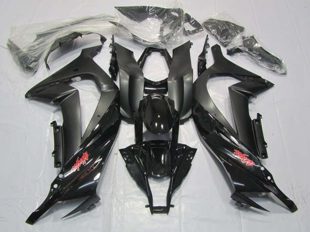Nero Opaco Lucido 11-15 Kawasaki ZX10R Carene Moto Nero Opaco Lucido 11-15 Kawasaki ZX10R Carene Moto