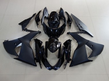 Nero Opaco & Nero Lucido 09-16 Suzuki GSXR 1000 Carene Moto