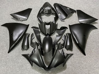 Nero Opaco & Oro 09-11 Yamaha R1 Carene Moto
