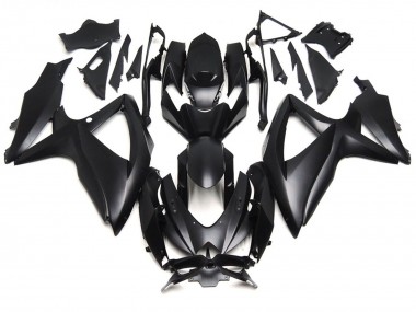 Nero Opaco Profondo 08-10 Suzuki GSXR 600-750 Carene Moto