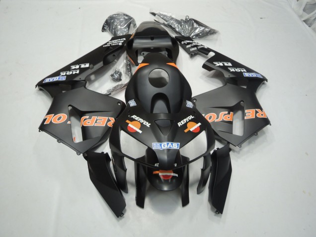 Nero Opaco Repsol 03-04 Honda CBR600RR Carene Moto